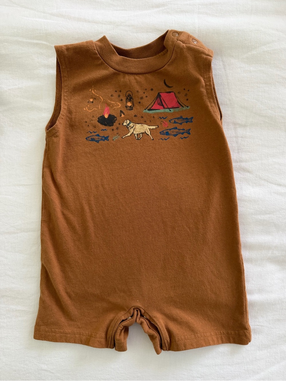 Carhartt Camping Romper - 12M